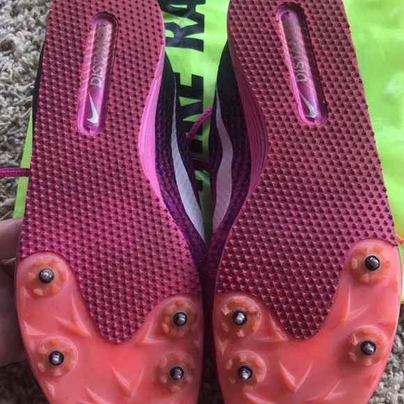 Womens Nike Rival D Track Shoes - Picture 5 of 8